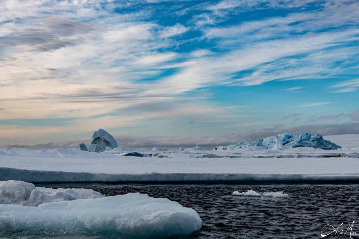 Best scenic photo of icebergs and sea ice