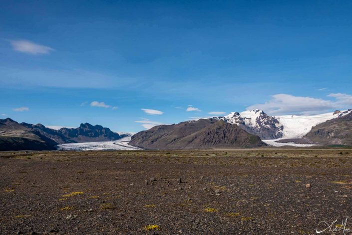 Beautiful photo of glaciers