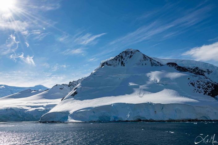 Best scenic photo of icy snow covered mountains near port Lockroy