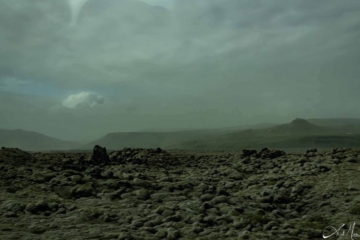 Best photo of rocky and mossy Icelandic terrain