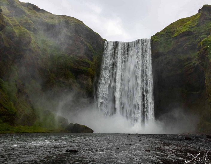 Best photo of the Skogafoss waterfalls