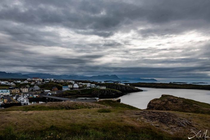 Top view of Stykkisholmur