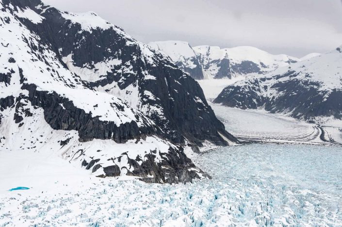 Great photo of a glacier