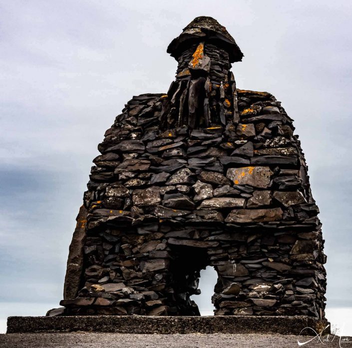 Best photo of sculpture of Bardur (stone man sculpture)