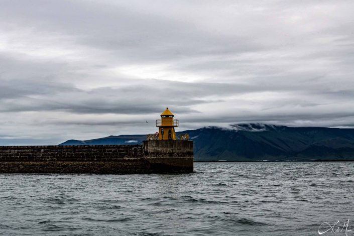 Best photo of the Reykjavik Nordurgardi (North Mole) lighthouse