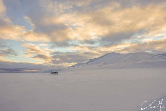 Best breathtaking photo of a snow covered landscape with a house